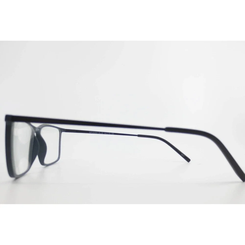 MP 20202 Blue Rectangular Eyeglasses Frames 54-16-150 Matte Navy Mens Womens